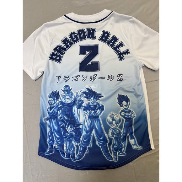 dragon ball z Other - Dragon Ball Z  Shirt Baseball Jersey Men's Small Anime Button Down